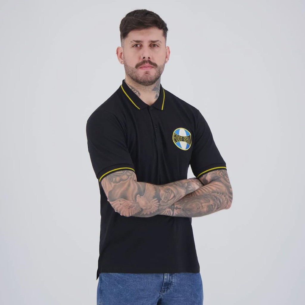Imagem 2 do produto Camisa Polo Grêmio Ouro Masculina