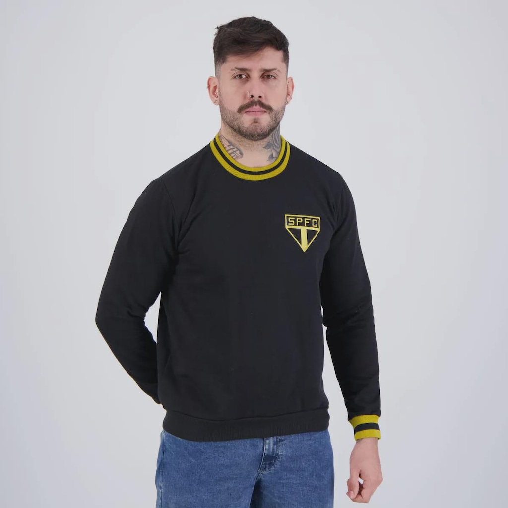 Imagem 2 do produto Blusão Moletom São Paulo Vintage Masculino