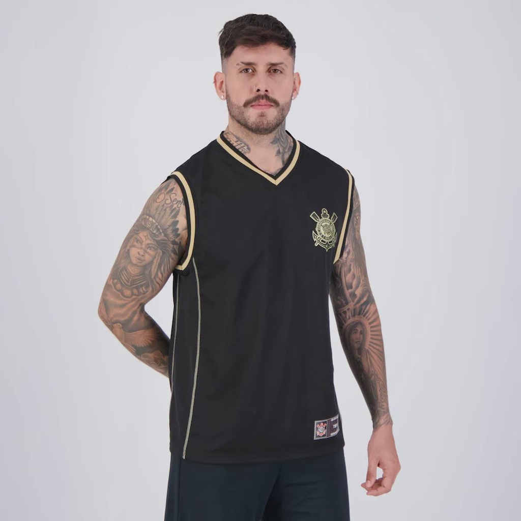 Imagem 2 do produto Regata Corinthians Basquete Helança Masculina
