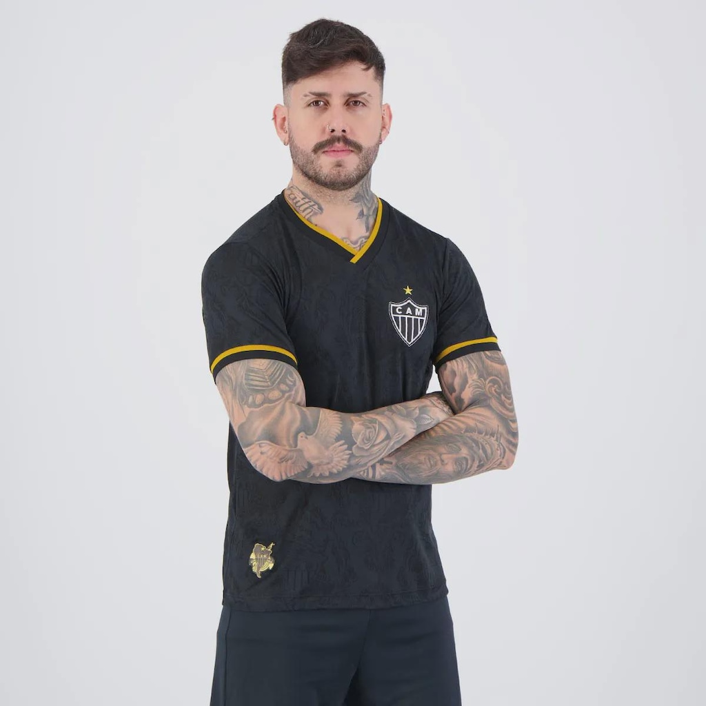 Imagem 2 do produto Camisa Atlético Mineiro Retrô 2013 Masculina