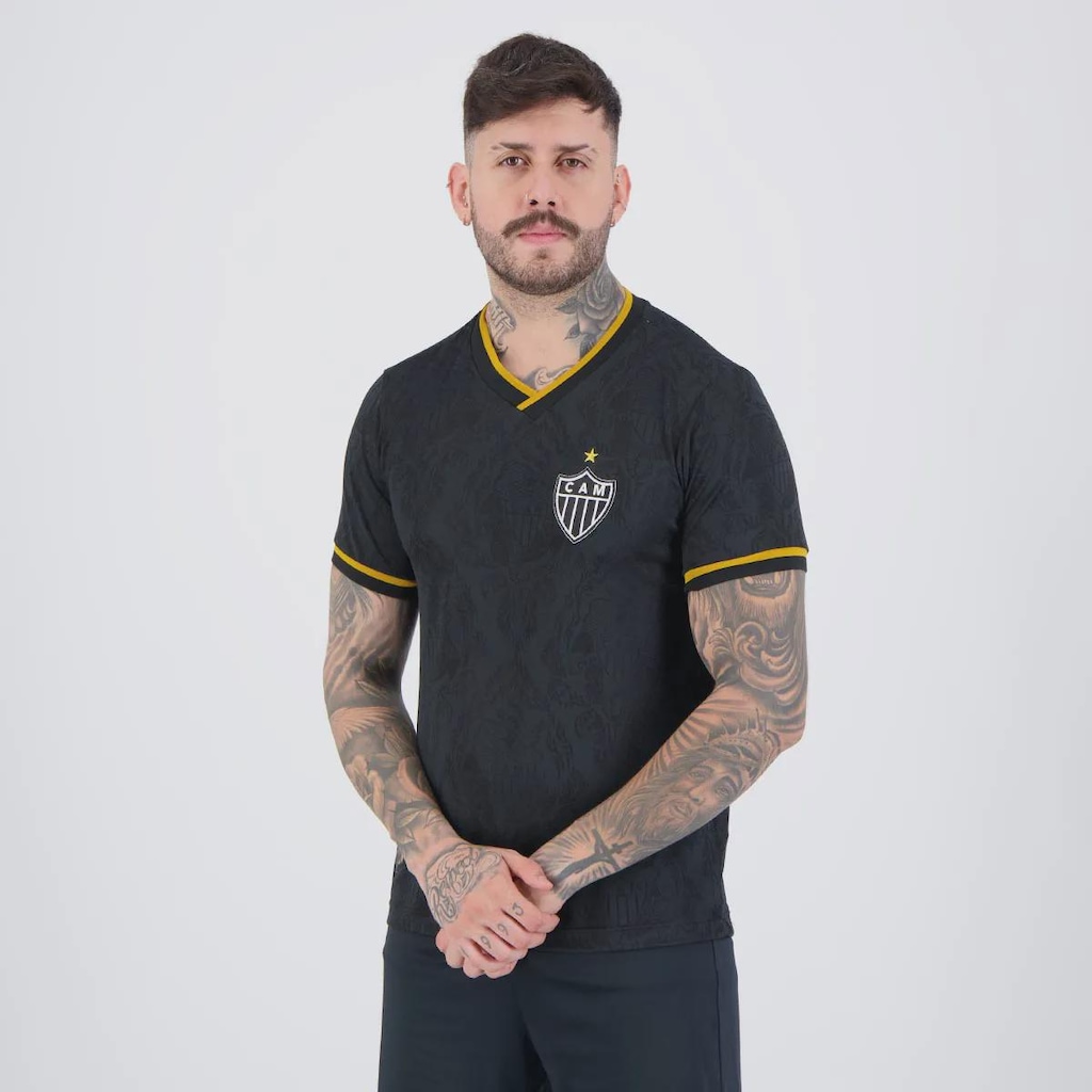 Imagem 3 do produto Camisa Atlético Mineiro Retrô 2013 Masculina
