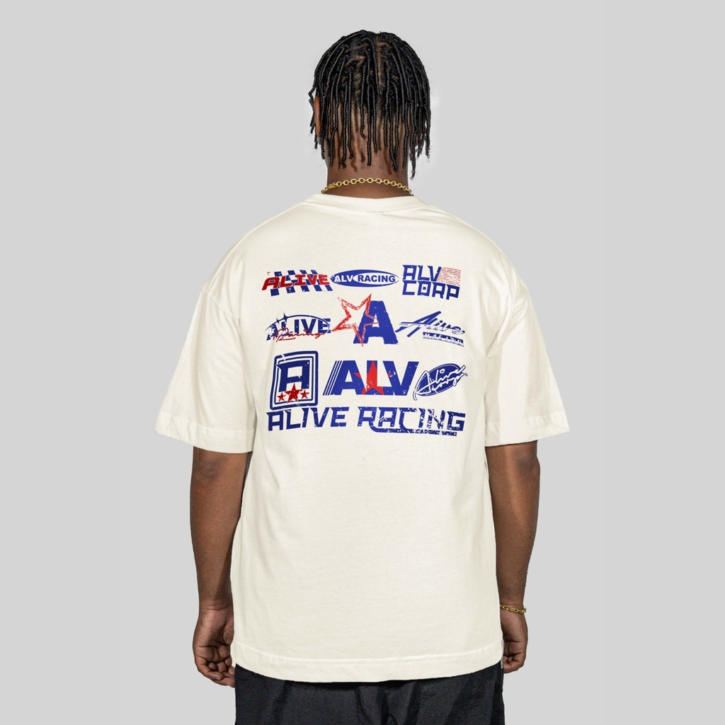 Imagem 2 do produto Camiseta Alive Oversized Racing Masculina