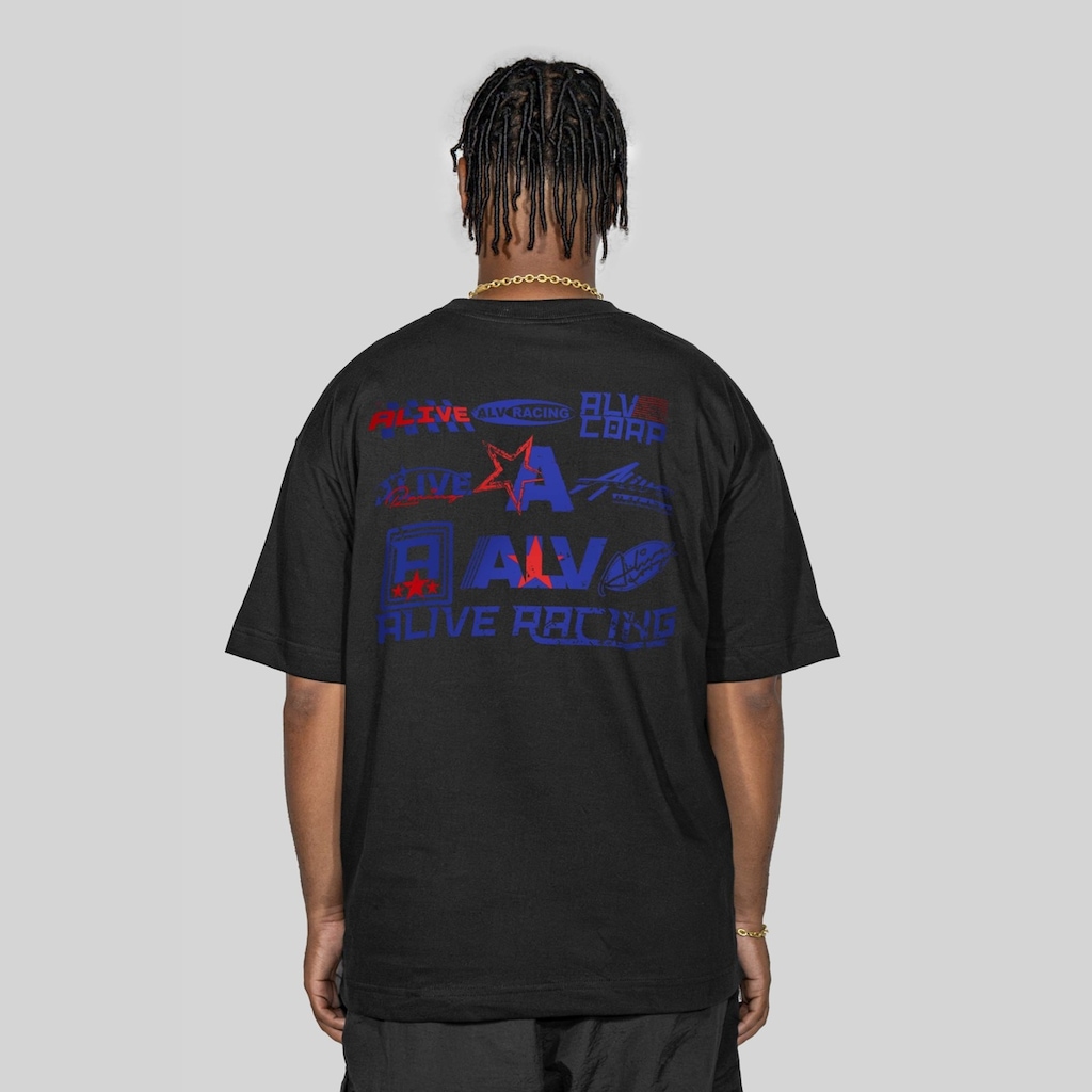 Imagem 2 do produto Camiseta Alive Oversized Racing Masculina