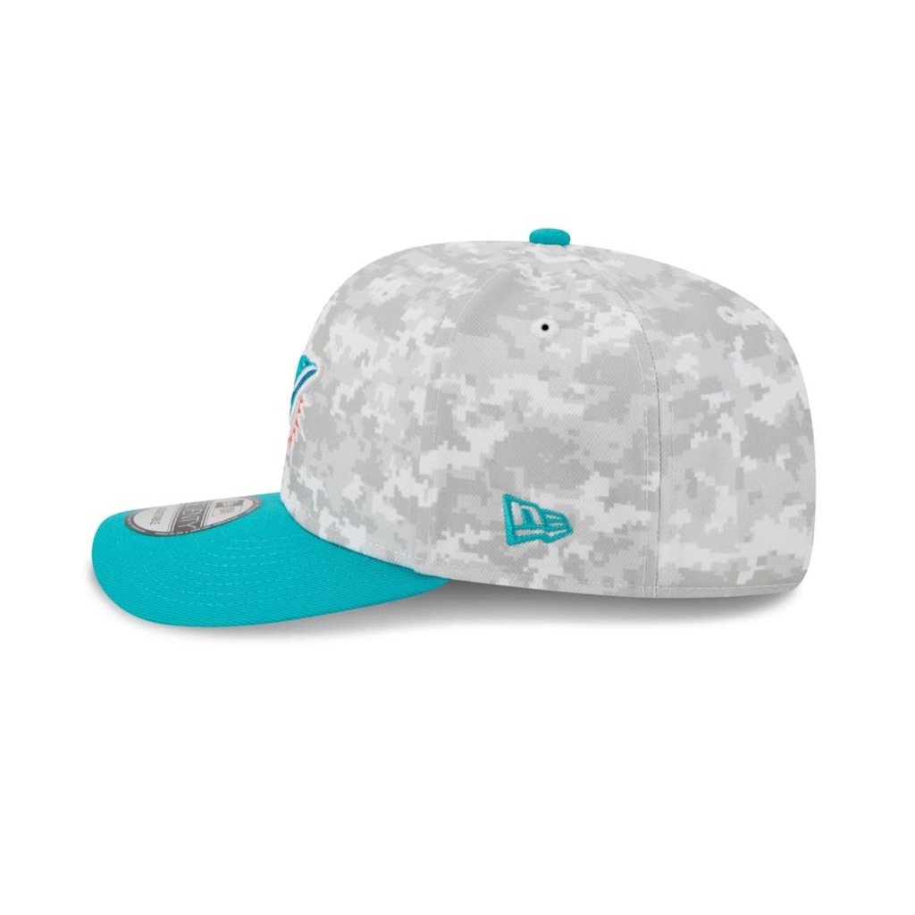 Imagem 5 do produto Boné New Era 9Seventy Miami Dolphins NFL Salute Service 2025 Masculino