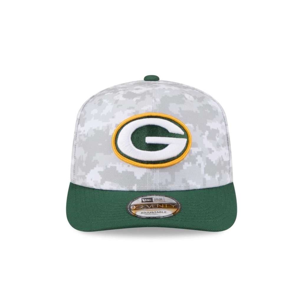 Imagem 2 do produto Boné New Era 9Seventy Green Bay Packers NFL Salute Service 2025 Masculino