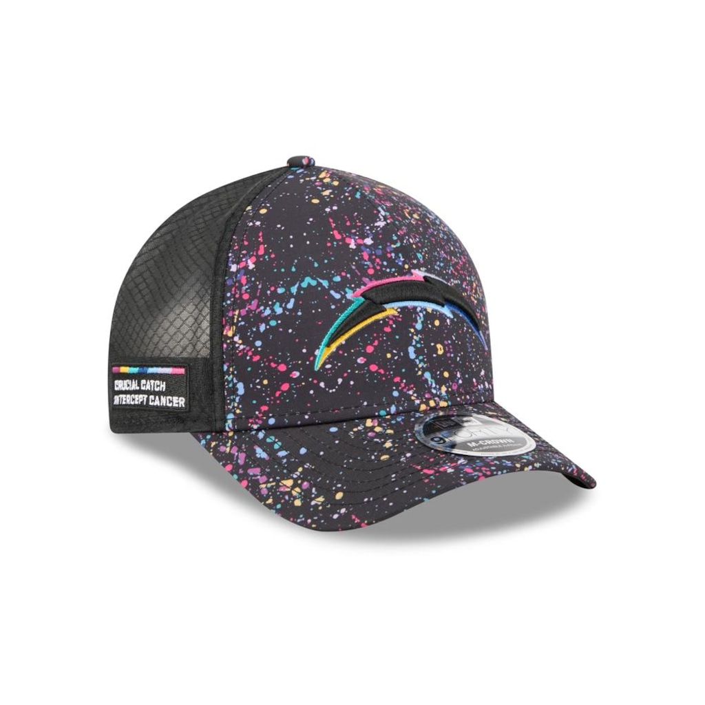 Imagem 3 do produto Boné New Era 9Forty M-Crown A-Frame Los Angeles Chargers NFL Masculino