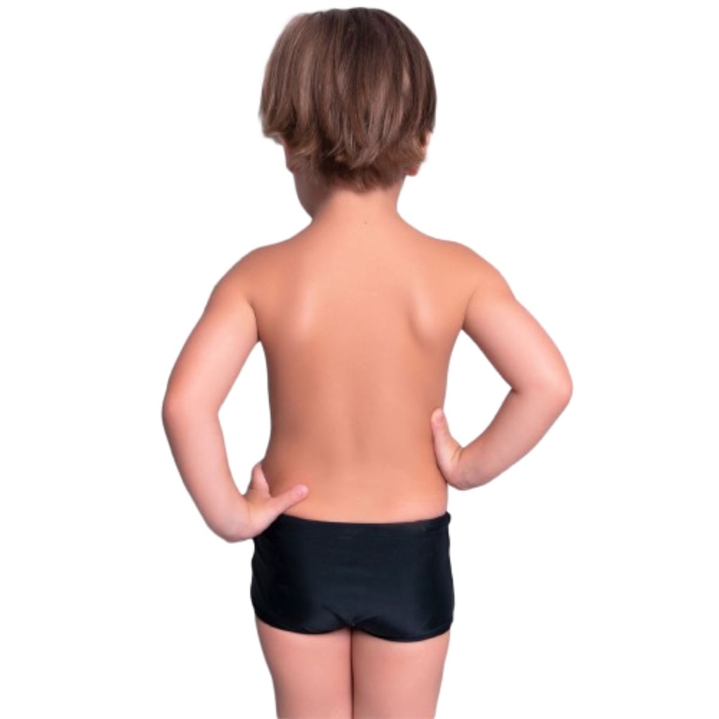 Imagem 3 do produto Sunga Box Básica Lisa Vekyo Moda Praia Infantil