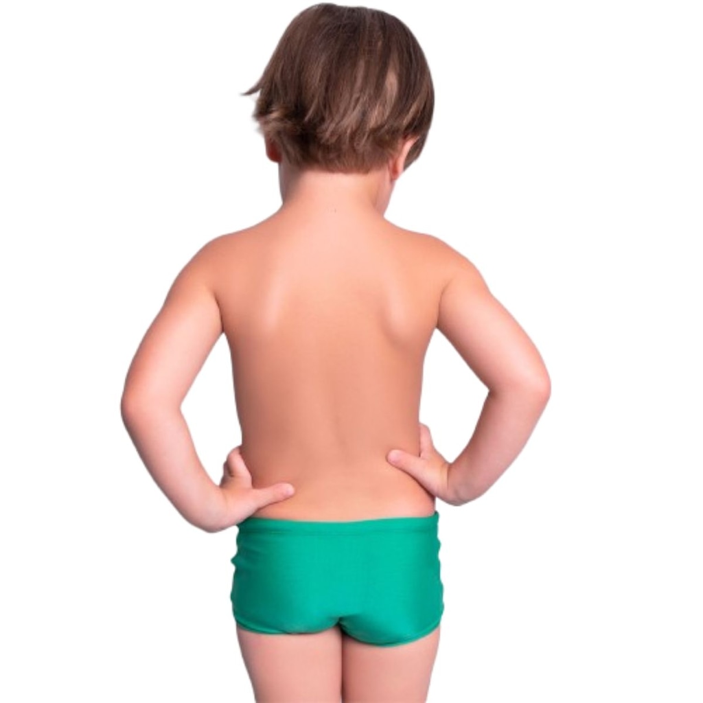 Imagem 3 do produto Sunga Box Básica Lisa Vekyo Moda Praia Infantil