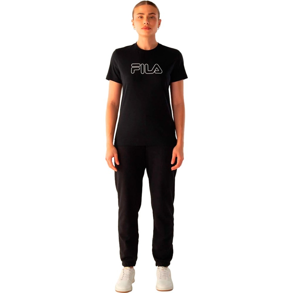 Imagem 3 do produto Camiseta Fila Regular Basic Outline Feminina