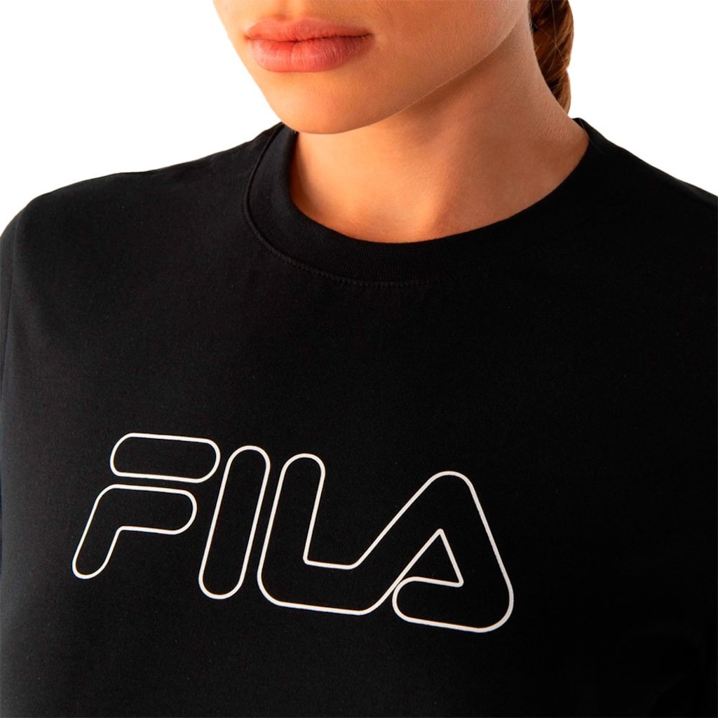 Imagem 4 do produto Camiseta Fila Regular Basic Outline Feminina