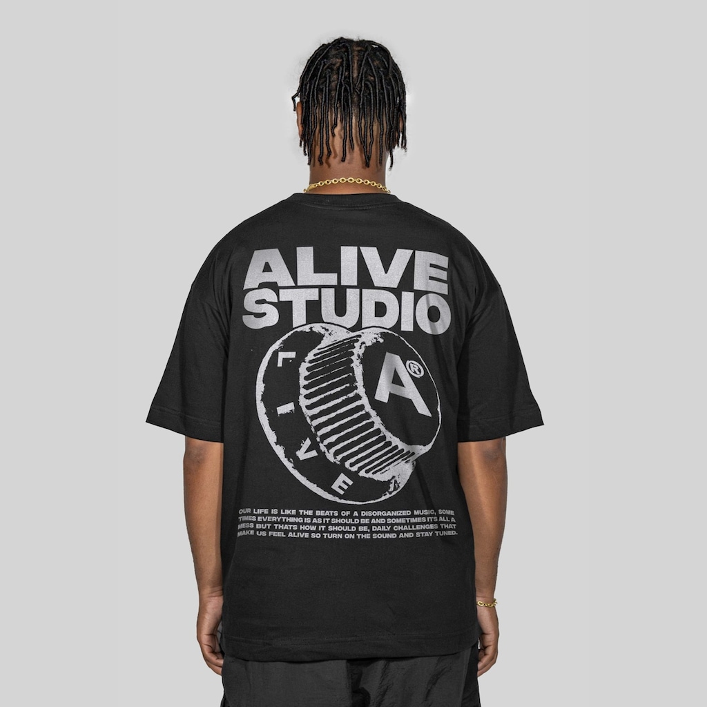 Imagem 2 do produto Camiseta Alive Oversized Studio Masculina
