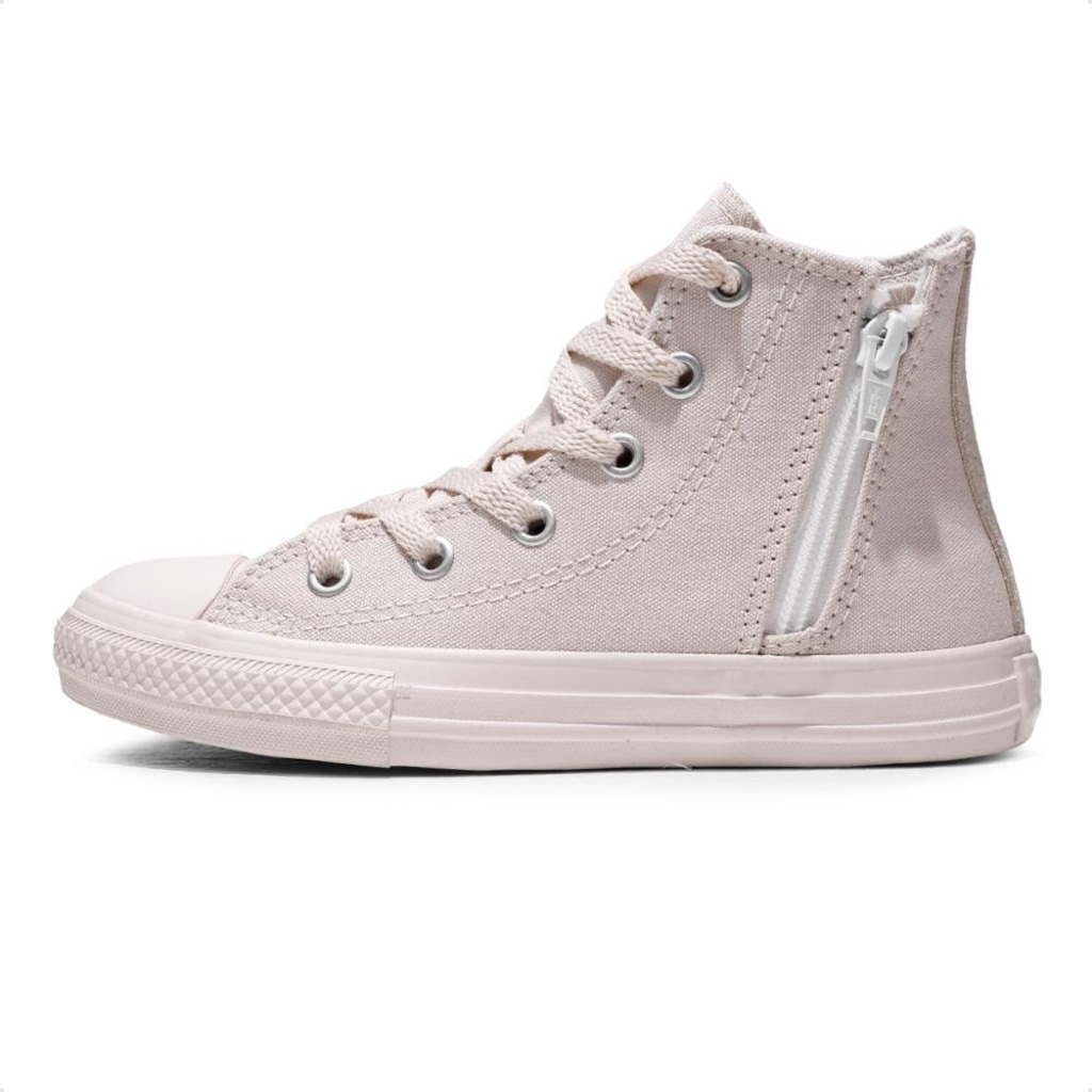 Imagem 2 do produto Tênis Infantil Converse All Star Side Zip Modern Mono Cano Alto