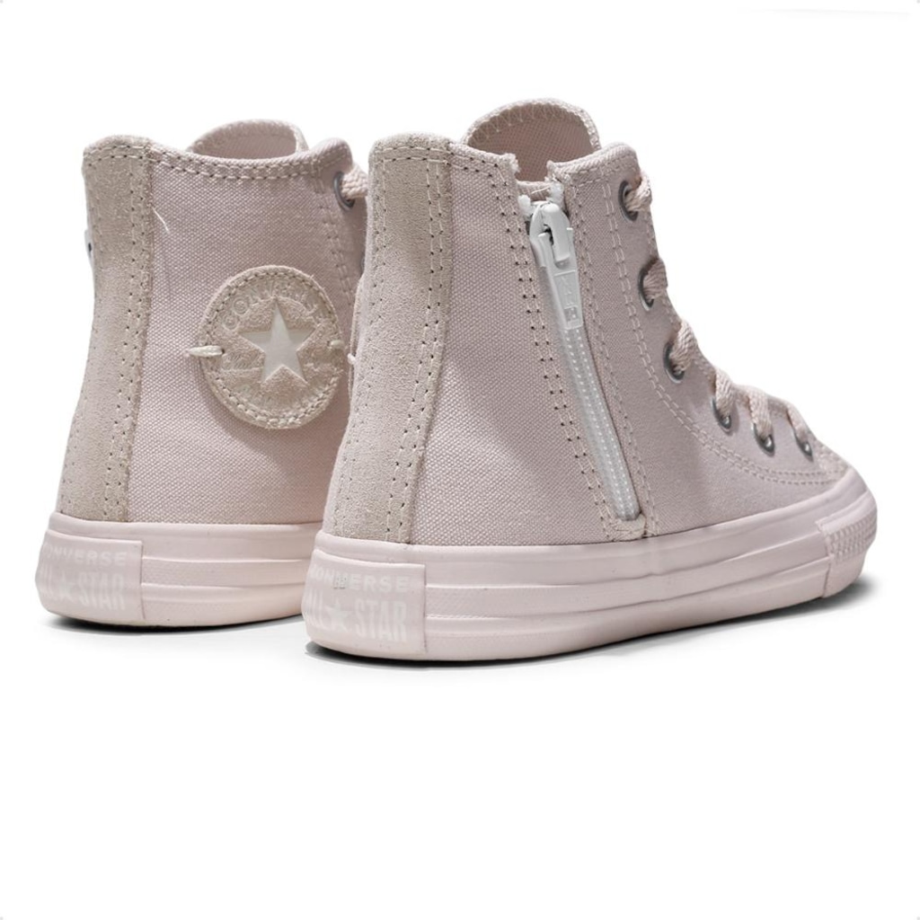 Imagem 5 do produto Tênis Infantil Converse All Star Side Zip Modern Mono Cano Alto