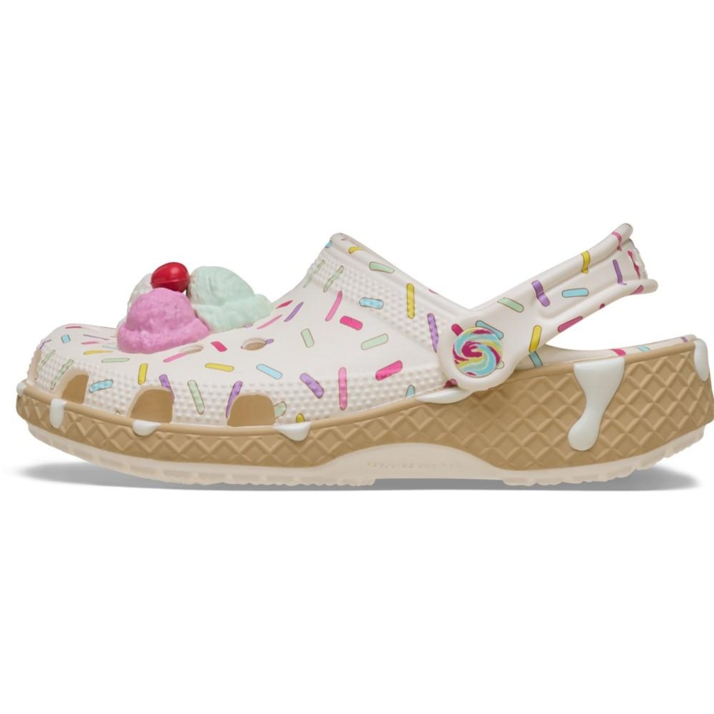 Imagem 3 do produto Sandália Crocs Classic Ice Cream Sundae Clog K - Infantil