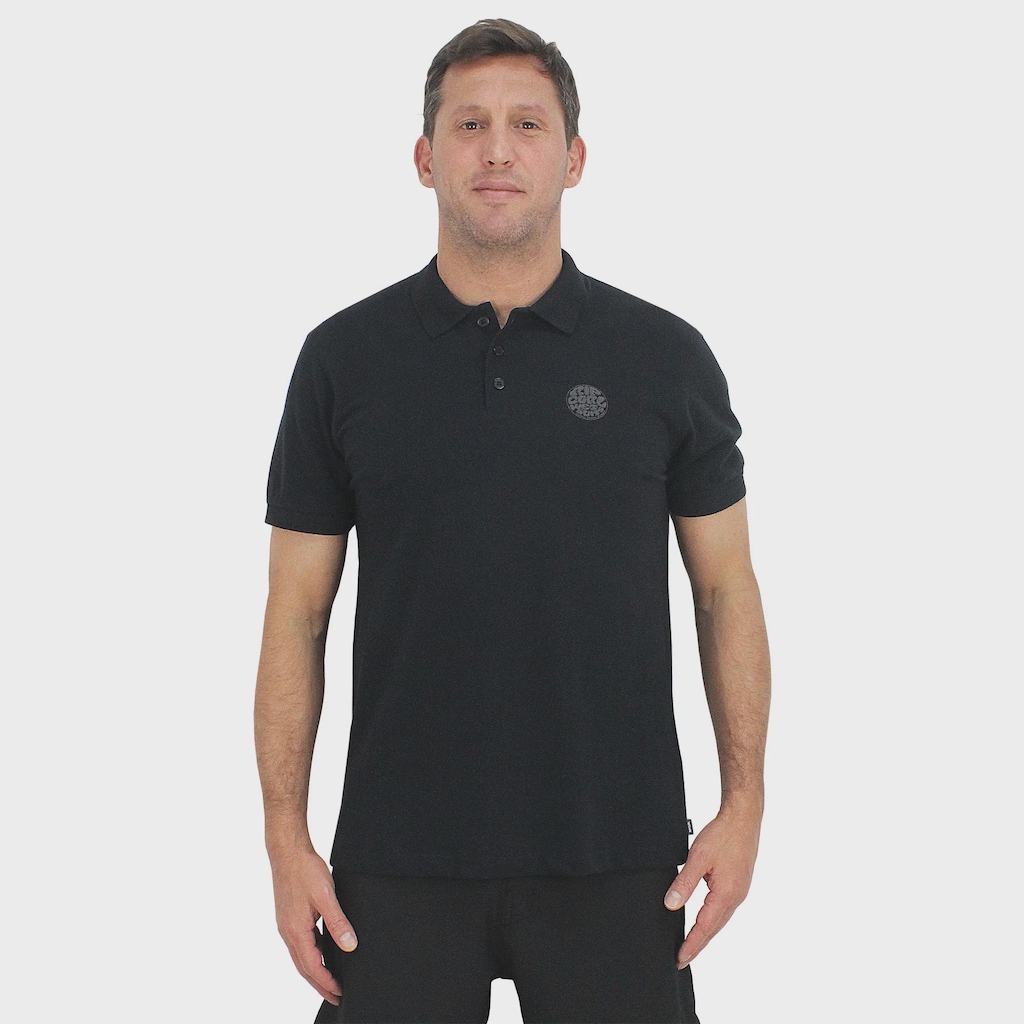 Imagem 2 do produto Camiseta Polo Rip Curl Wettie Black Masculino