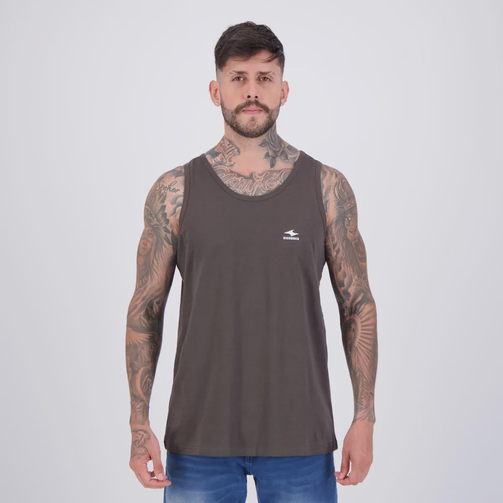 Imagem 2 do produto Kit 03 Regatas Nicoboco Masculina