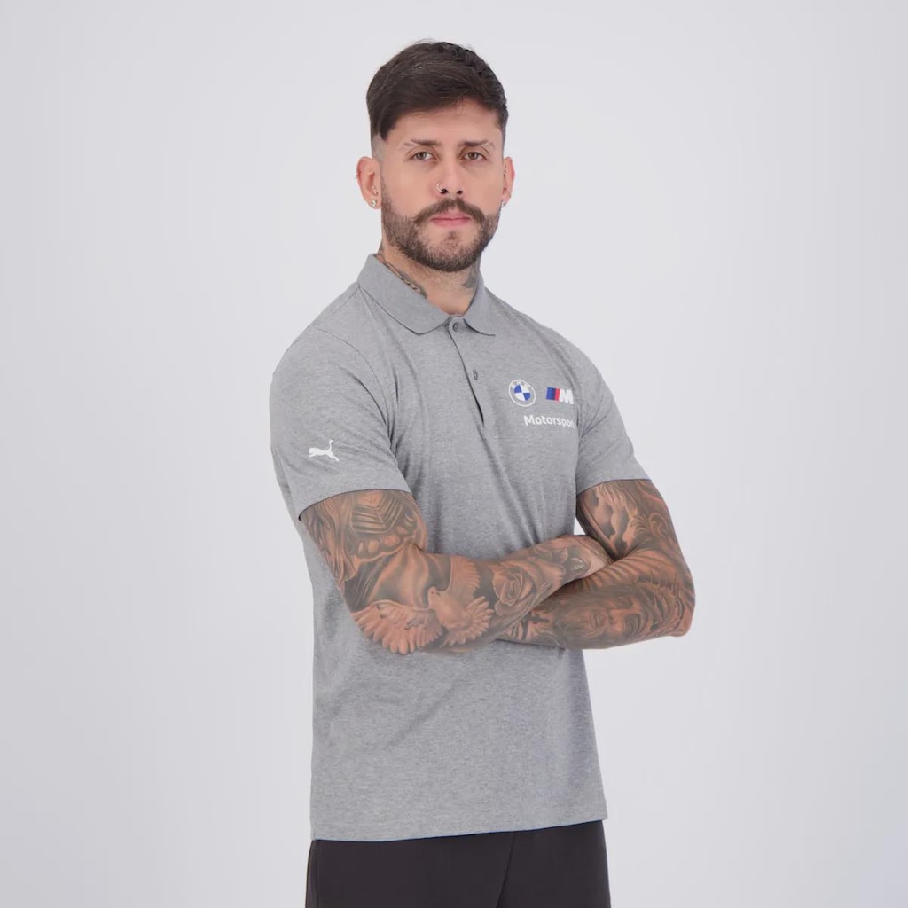 Imagem 2 do produto Camisa Polo Puma BMW Motorsport MMS ESS Masculina