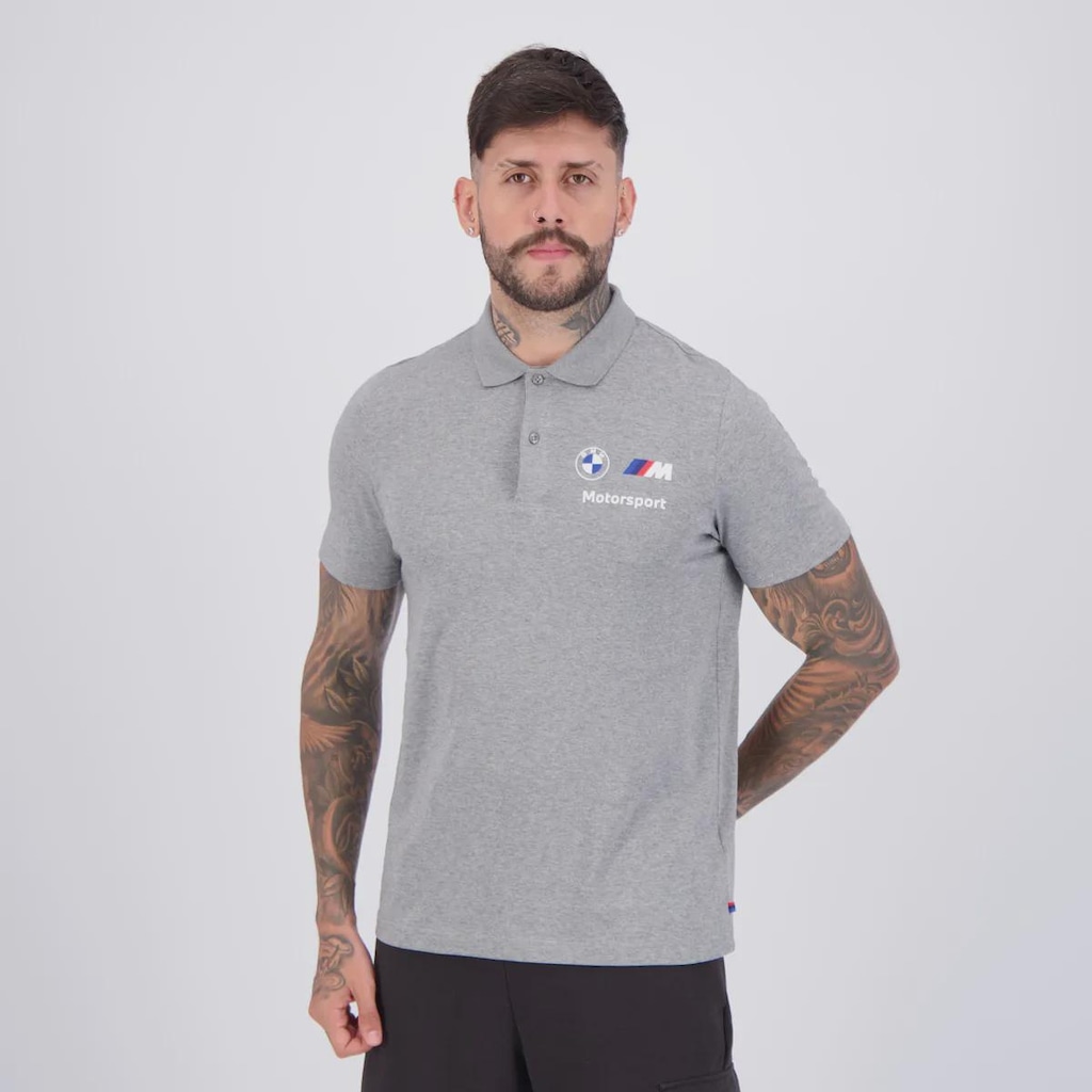 Imagem 3 do produto Camisa Polo Puma BMW Motorsport MMS ESS Masculina