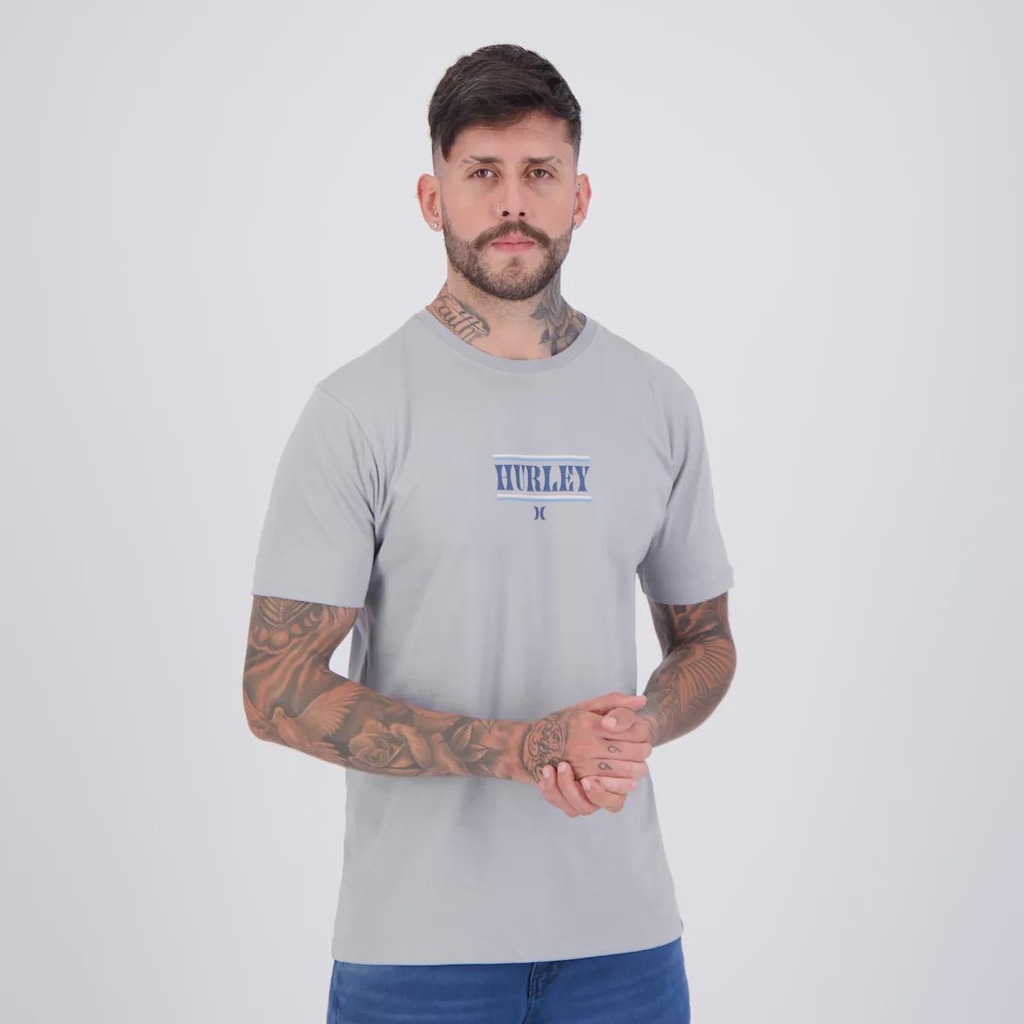 Imagem 2 do produto Camiseta Hurley Silk Portal Masculina