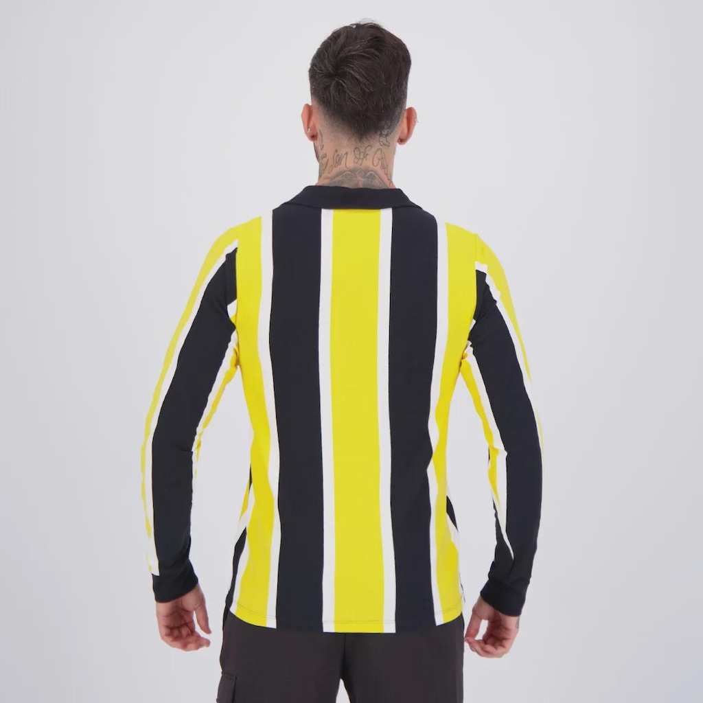 Imagem 4 do produto Camisa do Criciúma Retrô 1988 ML Masculina