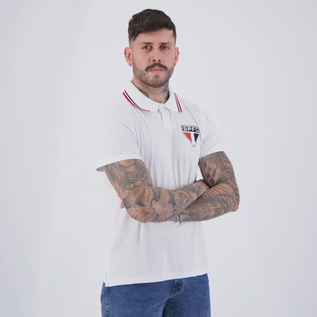 Imagem 2 do produto Camisa Polo São Paulo Hill Masculina