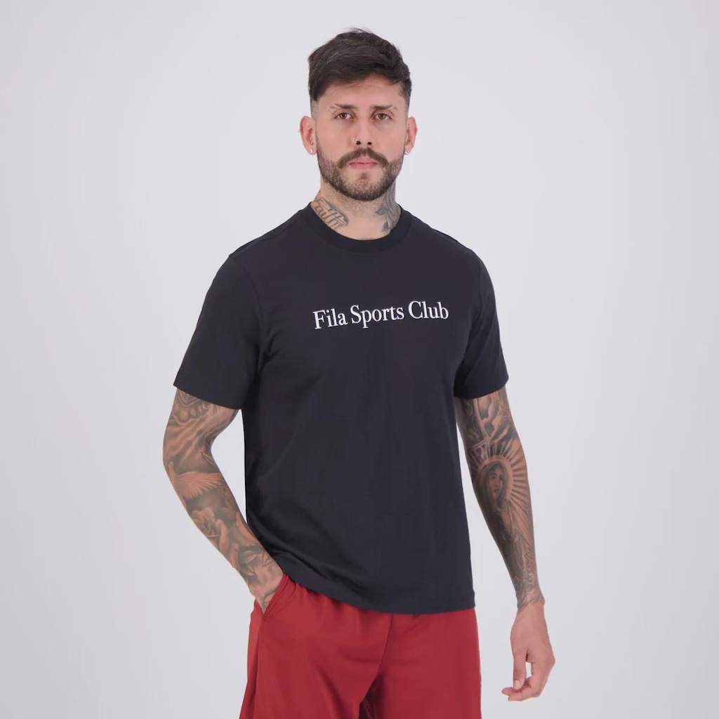 Imagem 2 do produto Camiseta Fila Regular Sport Club Letter Masculina