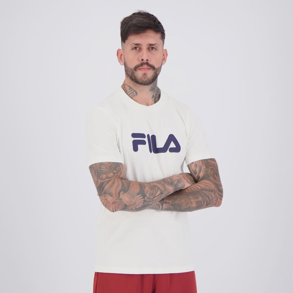 Imagem 2 do produto Camiseta Fila Regular Letter Premium IV Masculina