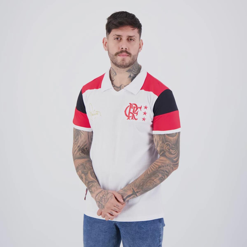 Imagem 3 do produto Camisa Polo Flamengo Júnior 92 Masculina