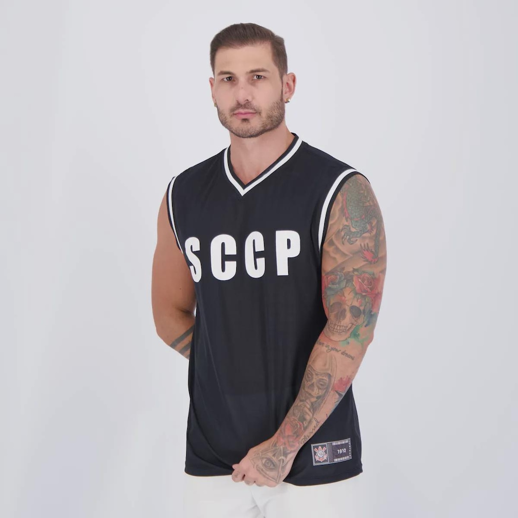 Imagem 3 do produto Regata Corinthians Basquete SCCP Masculina
