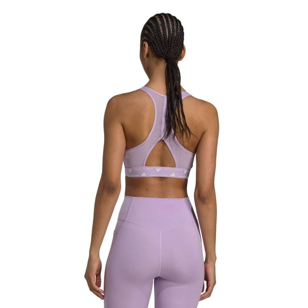 Imagem 2 do produto Top adidas Power React Suporte Médio Feminino