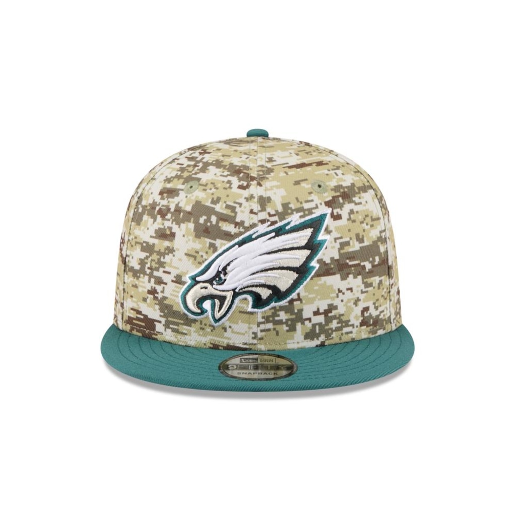 Imagem 2 do produto Boné New Era 9Fifty Philadelphia Eagles NFL Salute Service 2025 Masculino