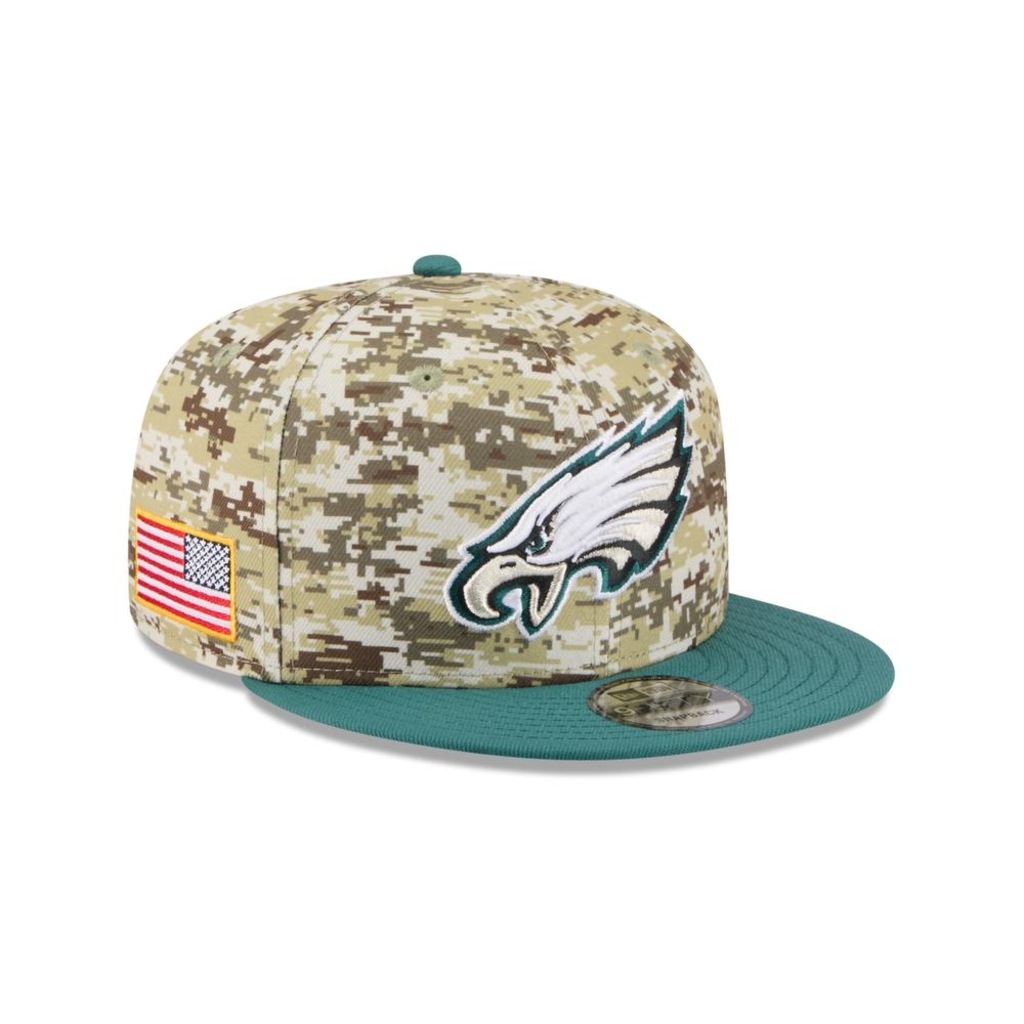 Imagem 3 do produto Boné New Era 9Fifty Philadelphia Eagles NFL Salute Service 2025 Masculino
