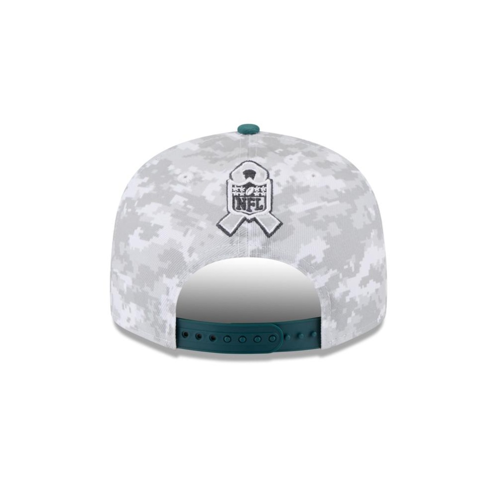 Imagem 4 do produto Boné New Era 9Fifty Philadelphia Eagles NFL Salute Service 2025 Masculino