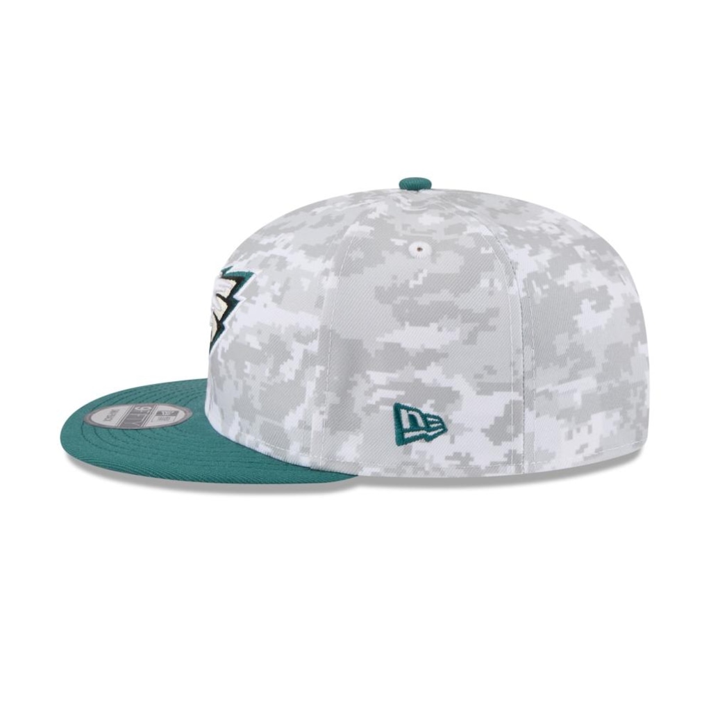 Imagem 5 do produto Boné New Era 9Fifty Philadelphia Eagles NFL Salute Service 2025 Masculino