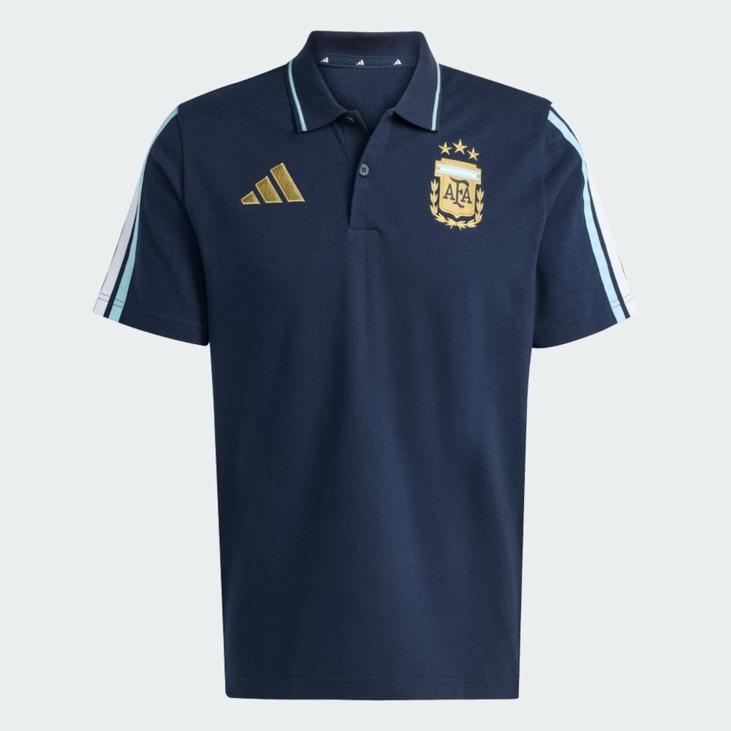 Imagem 2 do produto Camisa Polo Adidas Argentina DNA Masculina