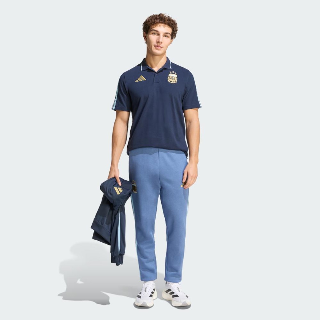 Imagem 4 do produto Camisa Polo Adidas Argentina DNA Masculina