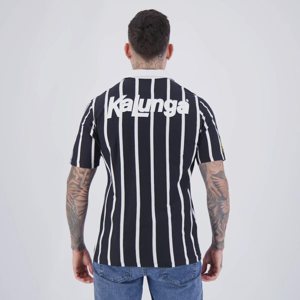 Imagem 4 do produto Camisa Polo Corinthians Retrô Kalunga Masculina