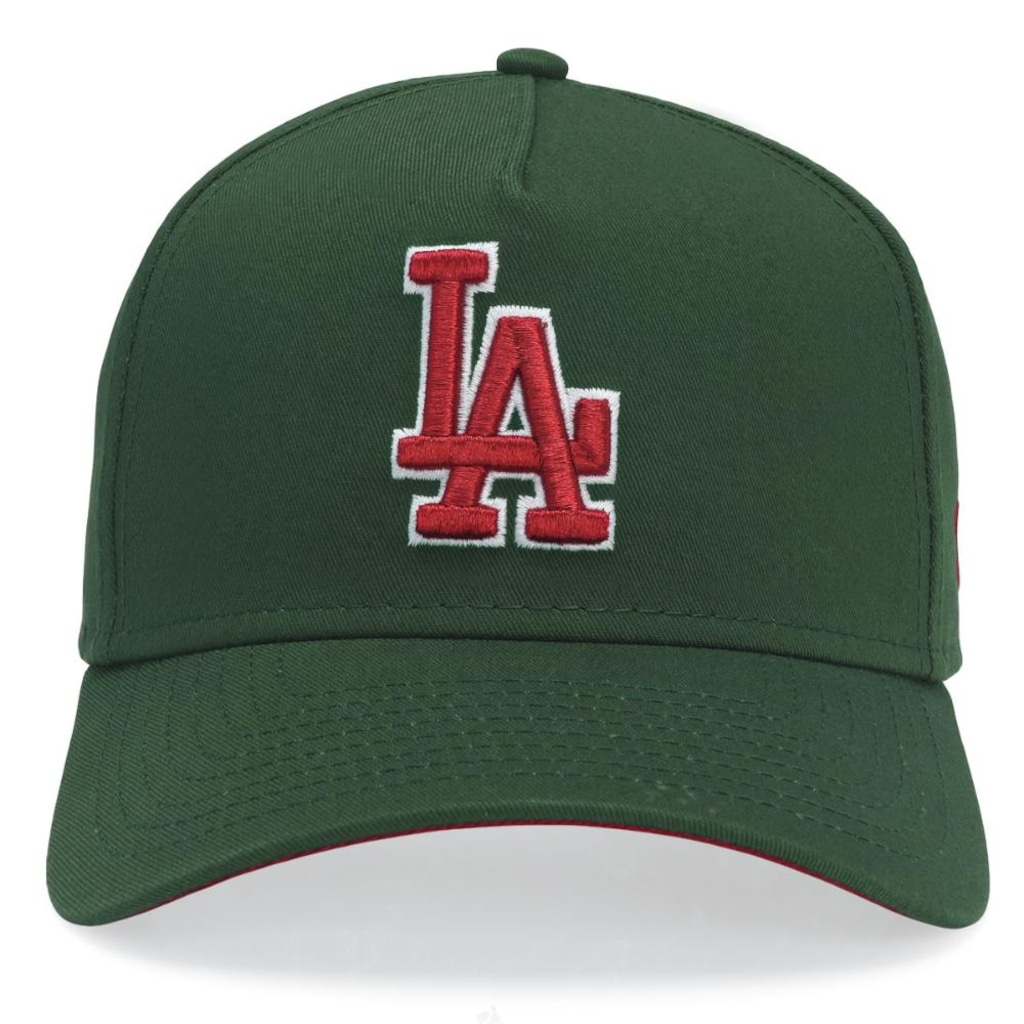 Imagem 2 do produto Boné Adulto New Era 9forty A-Frame MLB Los Angeles Dodgers Aba Curva