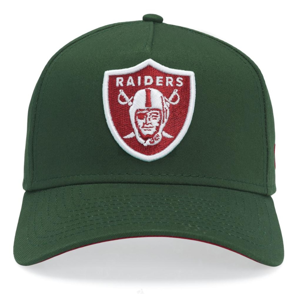 Imagem 2 do produto Boné Adulto New Era 9forty A-Frame NFL Las Vegas Raiders Aba Curva