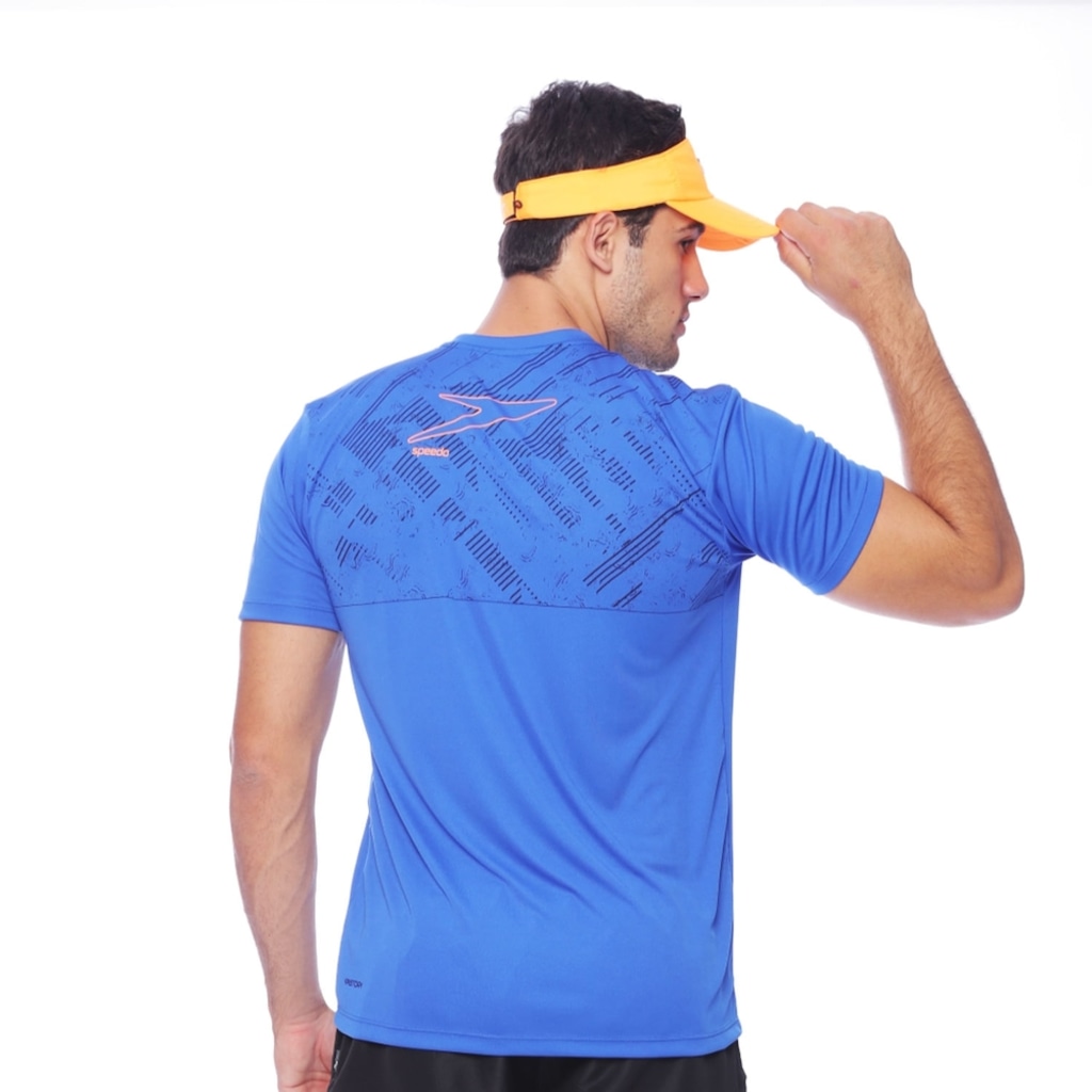 Imagem 2 do produto Camiseta Graphic Para Treinos Tecido Fastdry Speedo - Masculina