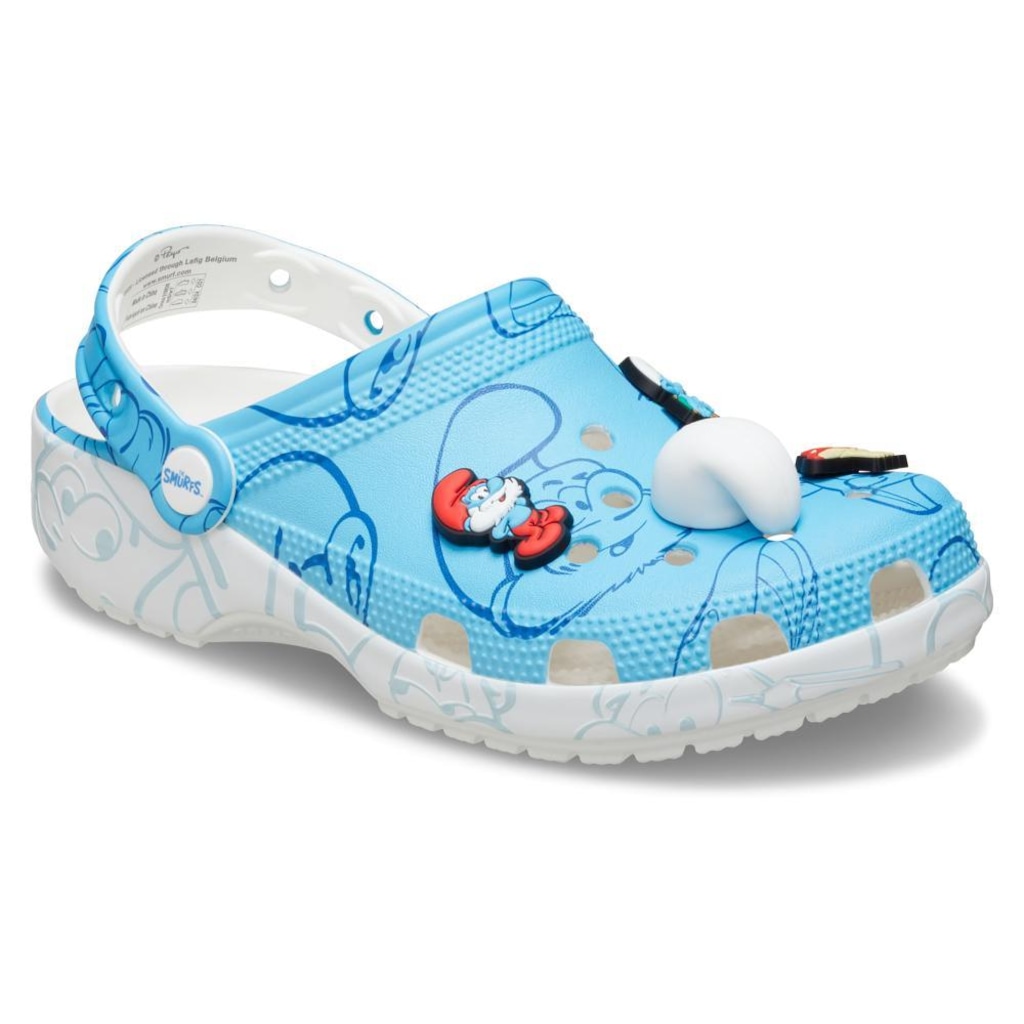 Imagem 2 do produto Sandália Adulto Crocs Smurfs Classic Clog Multi