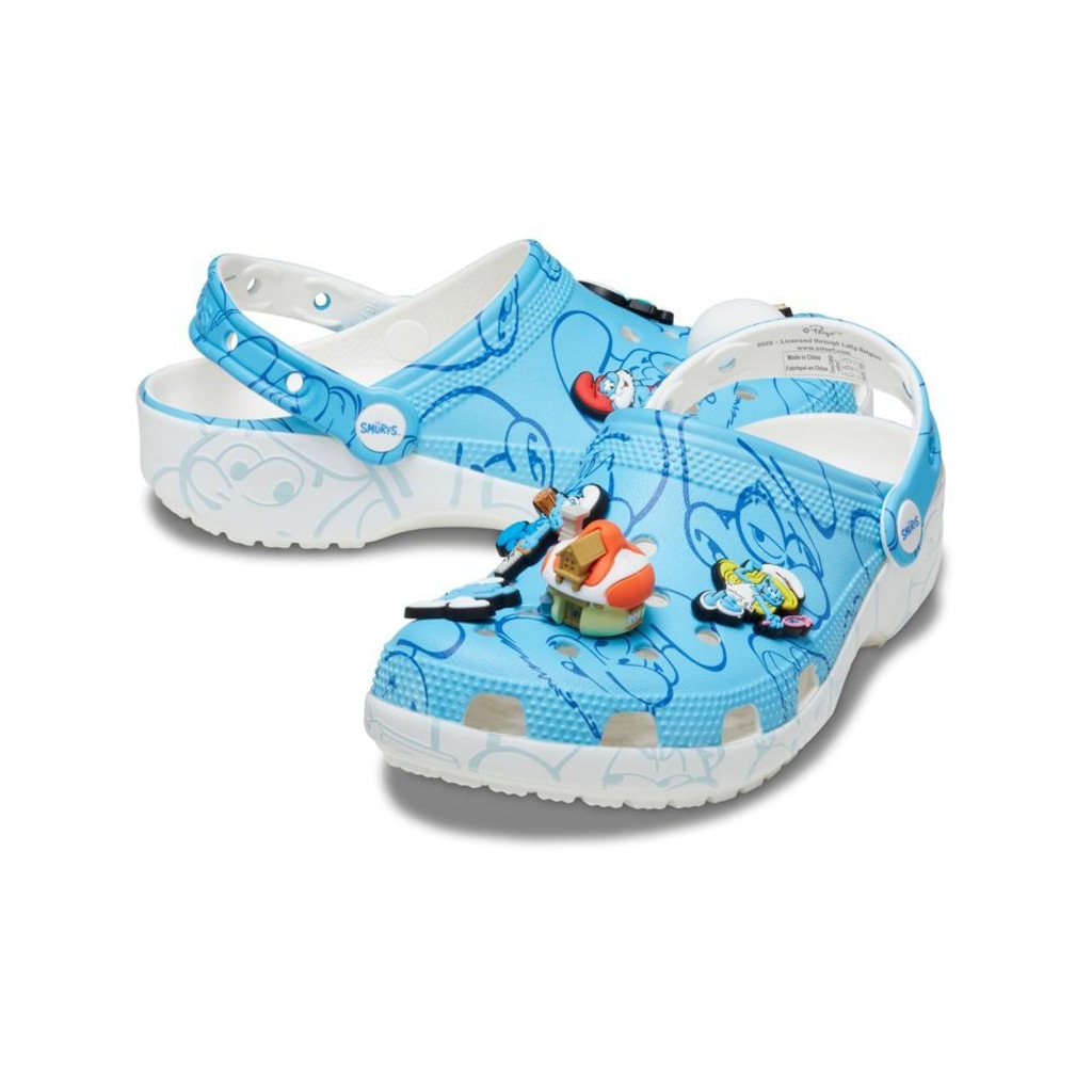 Imagem 4 do produto Sandália Adulto Crocs Smurfs Classic Clog Multi
