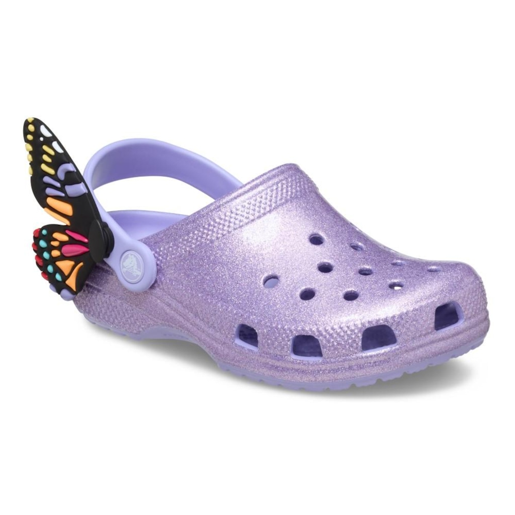 Imagem 2 do produto Sandália Infantil Crocs Classic I Am Butterfly Clog T Mystic