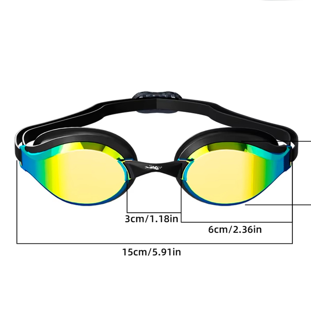 Imagem 2 do produto Óculos de Natação Gold Sports Cool Performance 6.0 - Espelhado HD
