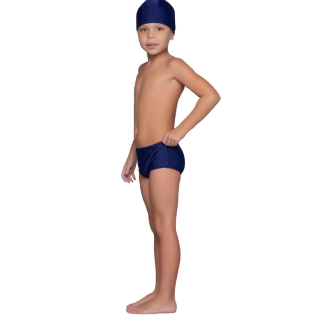 Imagem 2 do produto Sunga Slim Básica Vekyo Confortavel Para Verão Piscina Moda Praia Infantil