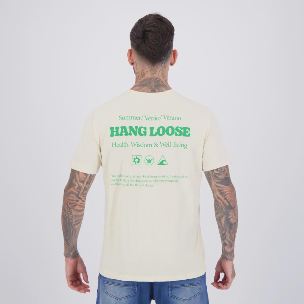 Imagem 4 do produto Camiseta Hang Loose Wisdom Masculino