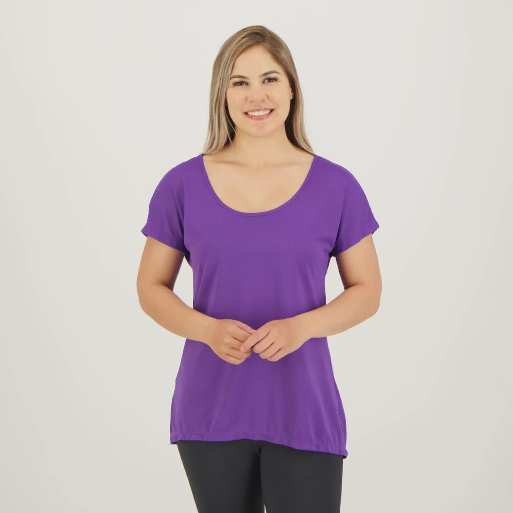 Imagem 2 do produto Kit 3 Camisetas Selene Dryfit Básica Feminina