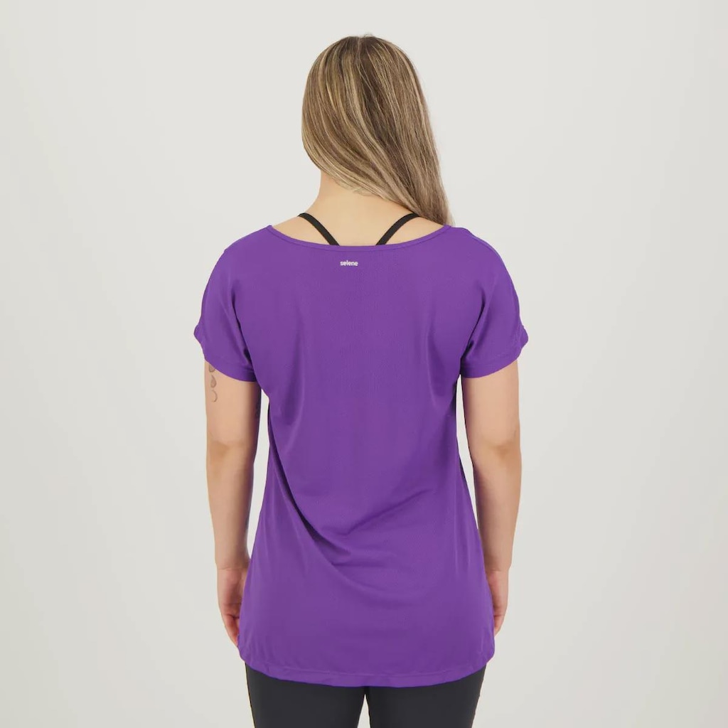 Imagem 3 do produto Kit 3 Camisetas Selene Dryfit Básica Feminina