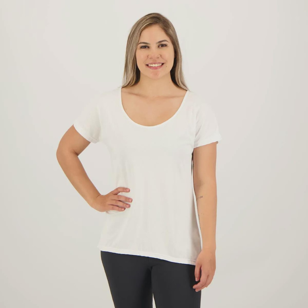 Imagem 4 do produto Kit 3 Camisetas Selene Dryfit Básica Feminina