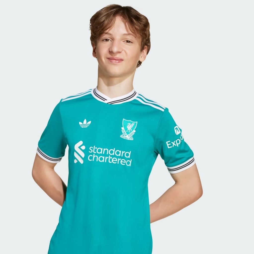 Imagem 5 do produto Camisa Liverpool III 25/26 Adidas Infantil